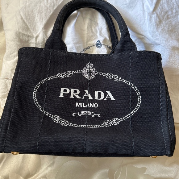 Prada Black Leather Bag - Picture 2 of 16
